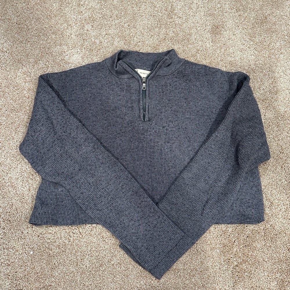 LA Hearts Cropped Sweater, size small